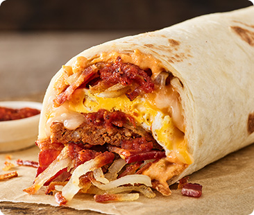 Chorizo Breakfast Burrito
