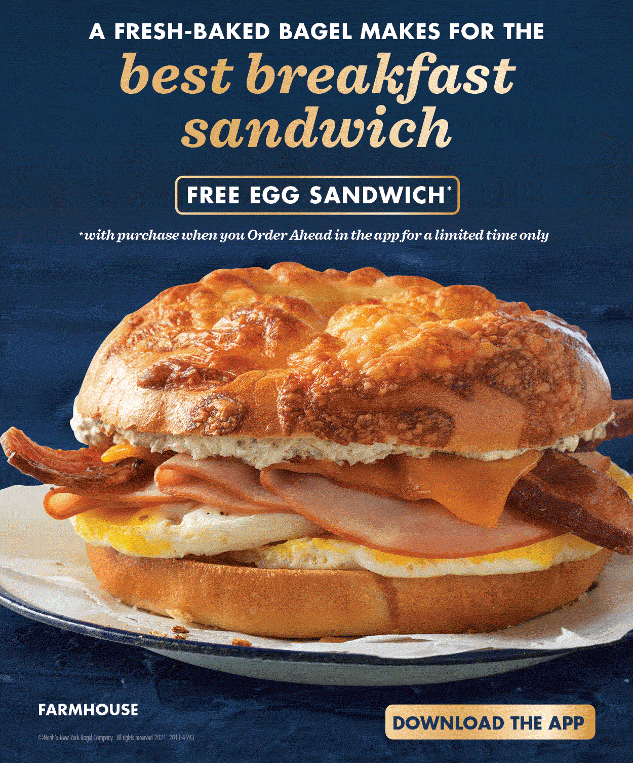 Noahs Bagel Coupon - Reward Members (Free to join): $5 egg sandwich every Friday. 

At participating locations